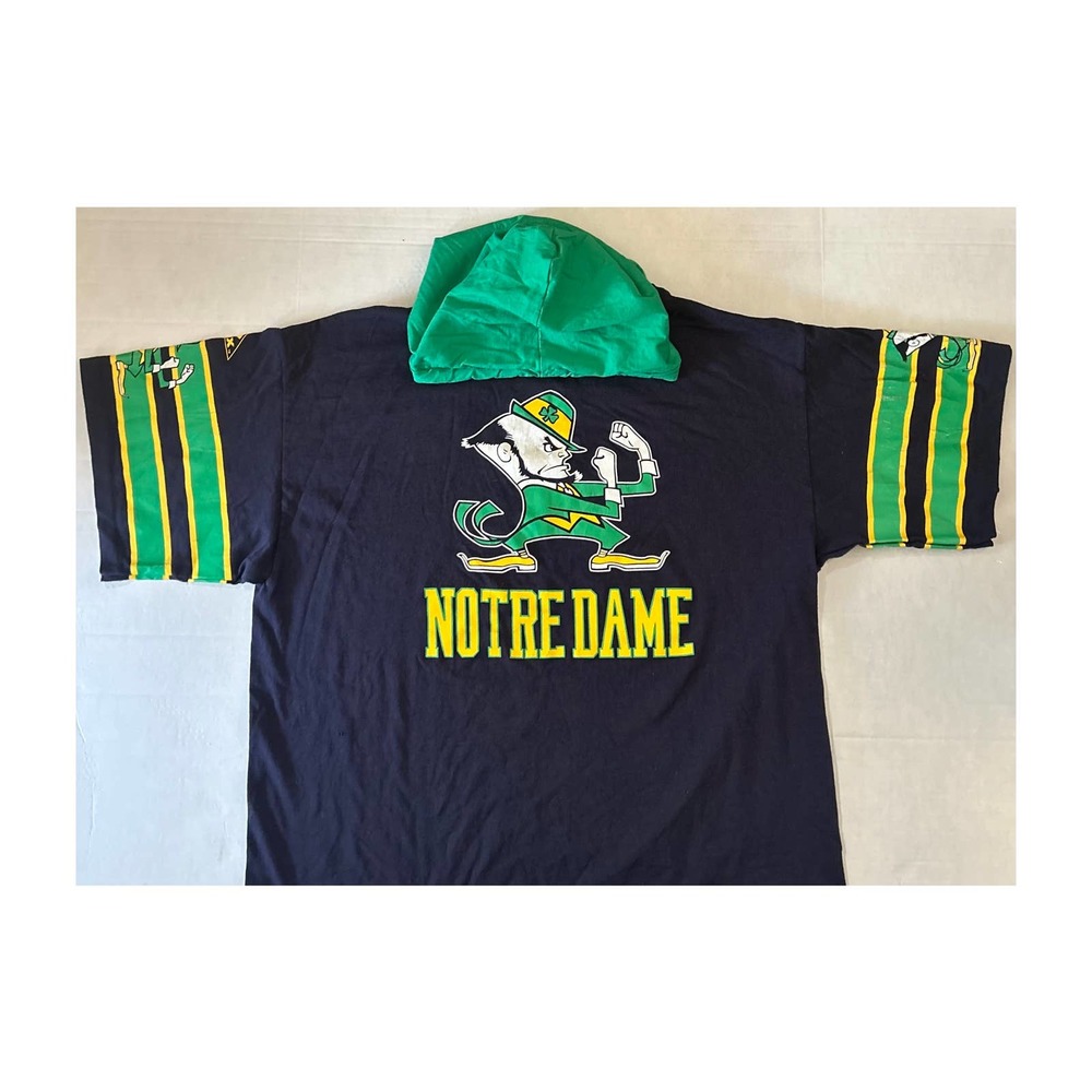 Vintage Notre Dame Fighting Irish Hooded t-shirt
